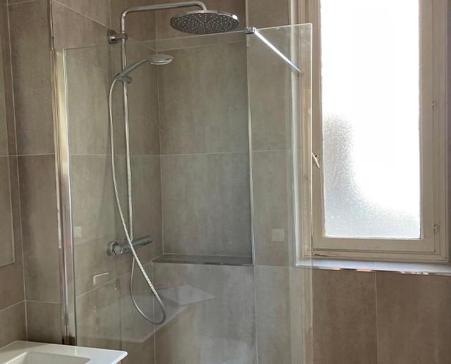 travaux salle de bain