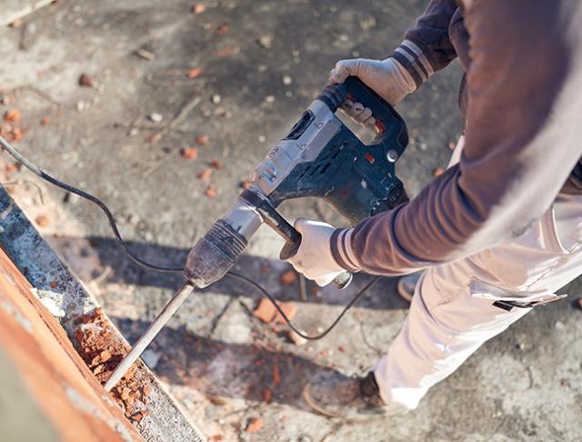 travaux de démolition
